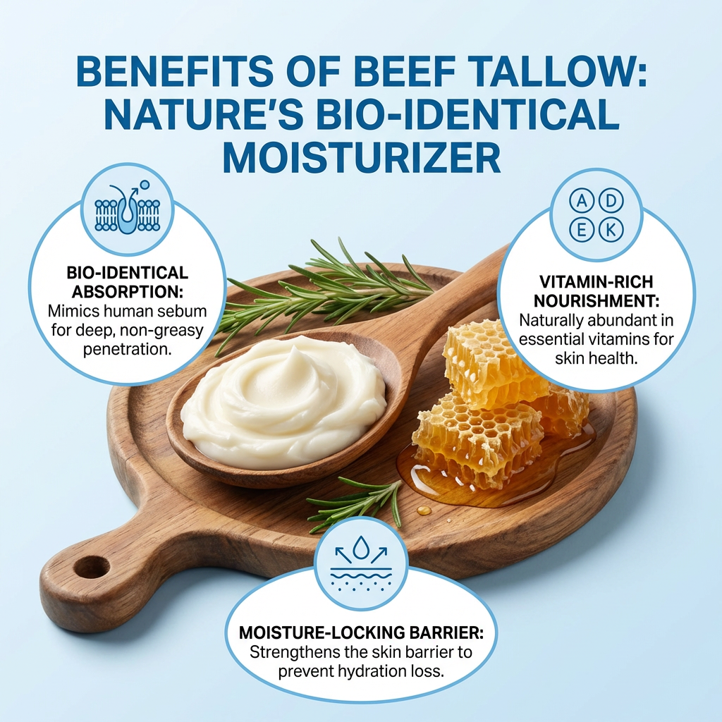 Cofulta GHK-CU Whipped Tallow Honey Balm with Methylene Blue (Copy)