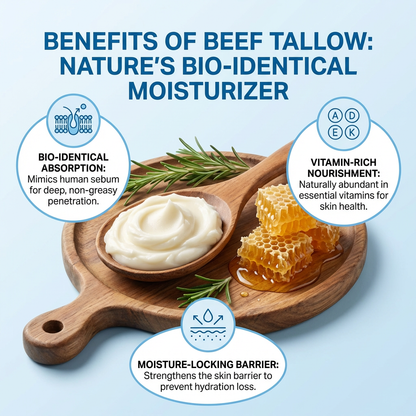 Cofulta GHK-CU Whipped Tallow Honey Balm with Methylene Blue (Copy)
